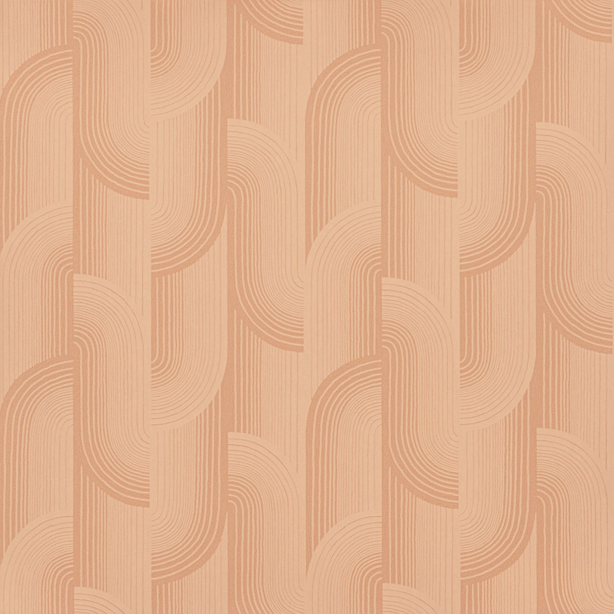 Galerie Precious Weaves Geometric All-over Orange Wallpaper 