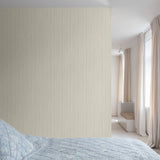 Galerie Precious Weaves Irregular Stripes Beige Wallpaper PW