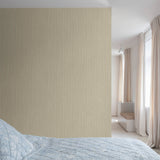 Galerie Precious Weaves Irregular Stripes Beige Wallpaper PW