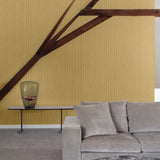 Galerie Precious Weaves Irregular Stripes Gold Wallpaper PW4