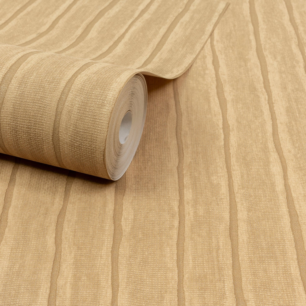 Galerie Precious Weaves Irregular Stripes Gold Wallpaper PW4