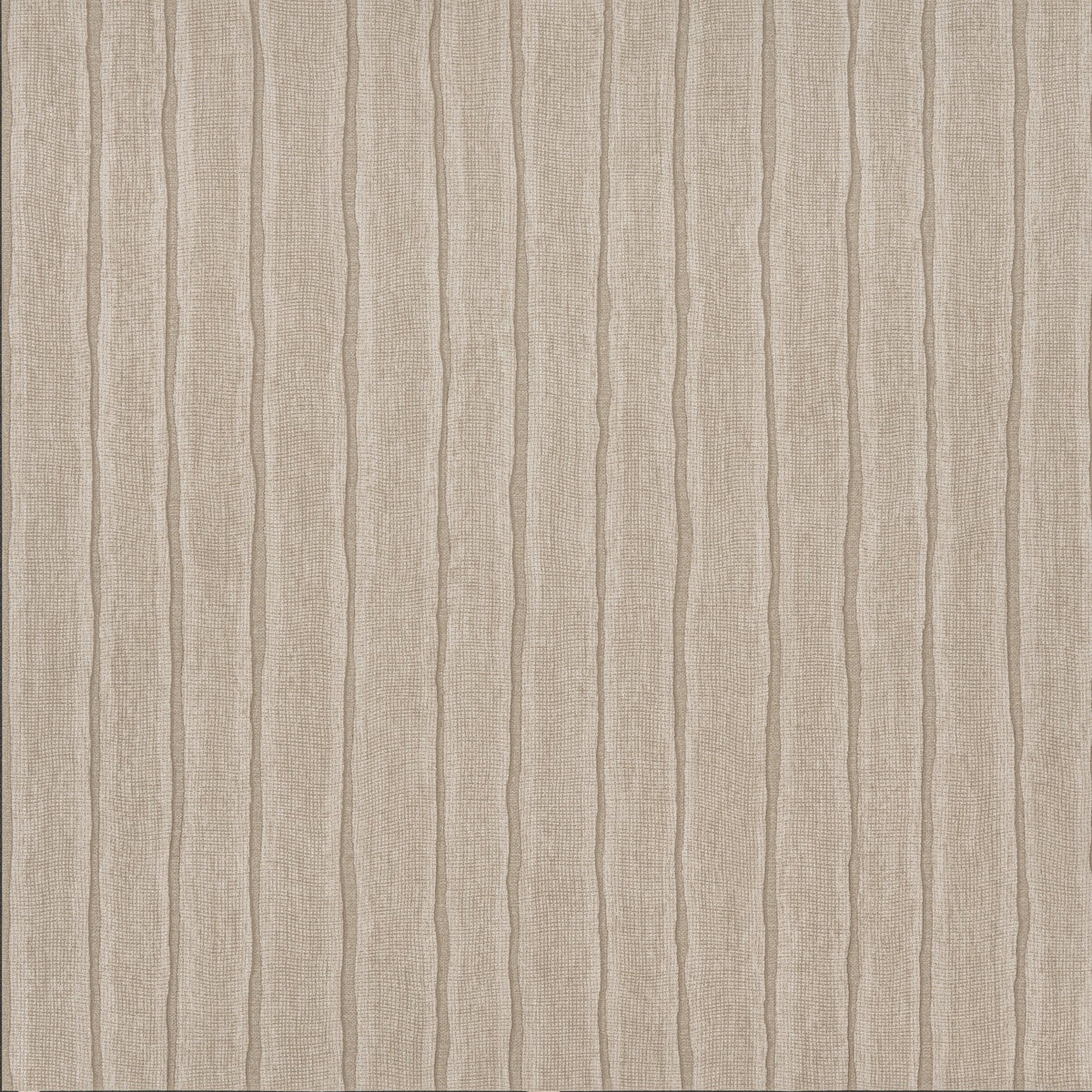 Galerie Precious Weaves Irregular Stripes Brown Wallpaper PW