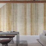 Galerie Precious Weaves Styled Stripes Beige Mural PW6002