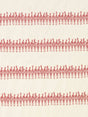 Scalamandre PZ 00028691 RED ZEBRAS ON PARADE Fabric - Eade's Wallpaper