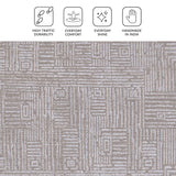 Amer Rugs QUA-3 Quartz Contemporary Area Rug