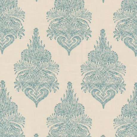 STOUT QUAN-1 QUANTUM 1 AQUA Fabric - Eades Wallpaper & Fabric
