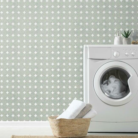 QuietWall QWS1016 Modern Circles Acoustical Peel + Stick Tiles - Eade's Wallpaper