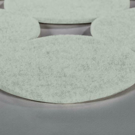 QuietWall QWS1017 Modern Circles Acoustical Peel + Stick Tiles - Eade's Wallpaper