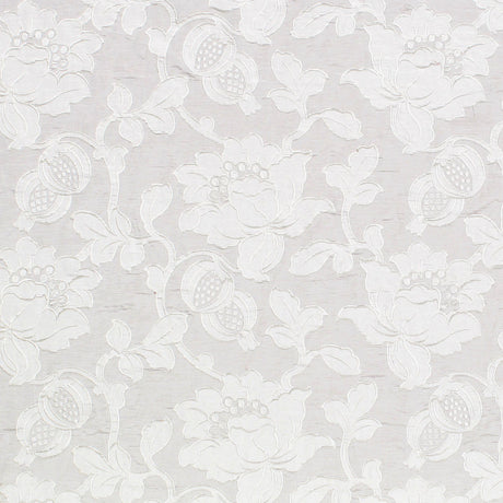 Scalamandre R4 0001REM0 IVORY GRANADA Fabric - Eade's Wallpaper