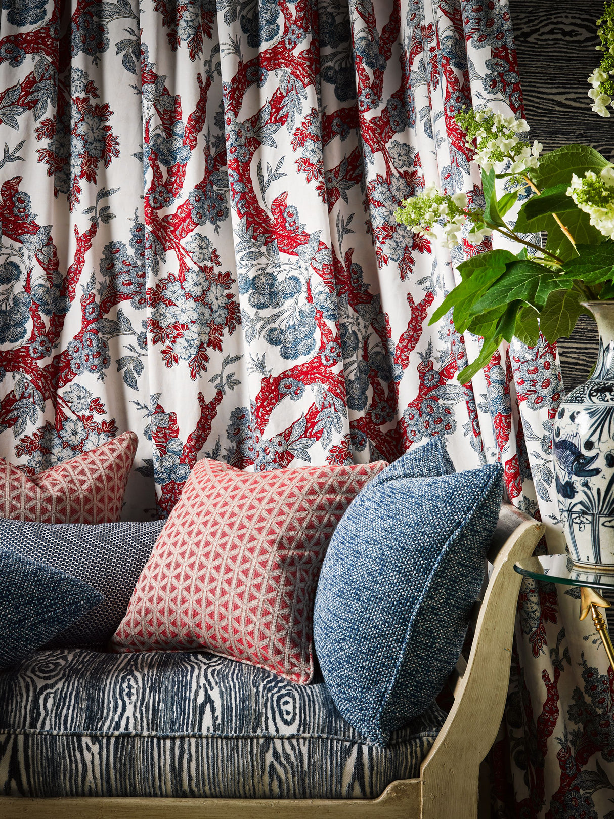 Scalamandre R7 00050588 CHESTNUT TORRS Fabric - Eade's Wallpaper
