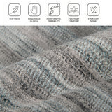 Amer Rugs RAF-7 Raffia Contemporary Striped Area Rug
