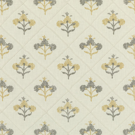KRAVET BASICS RAJAFLOWER.11.0 KRAVET BASICS RAJAFLOWER-11 Fabric - Eade's Wallpaper
