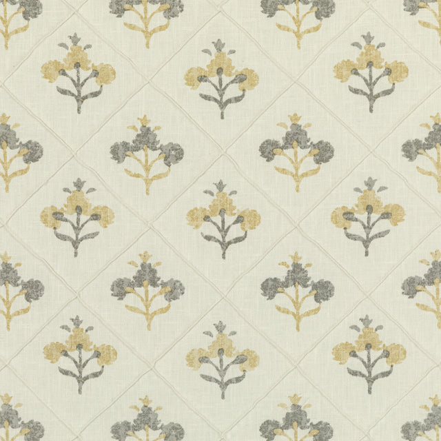 KRAVET BASICS RAJAFLOWER.11.0 KRAVET BASICS RAJAFLOWER-11 Fabric - Eade's Wallpaper
