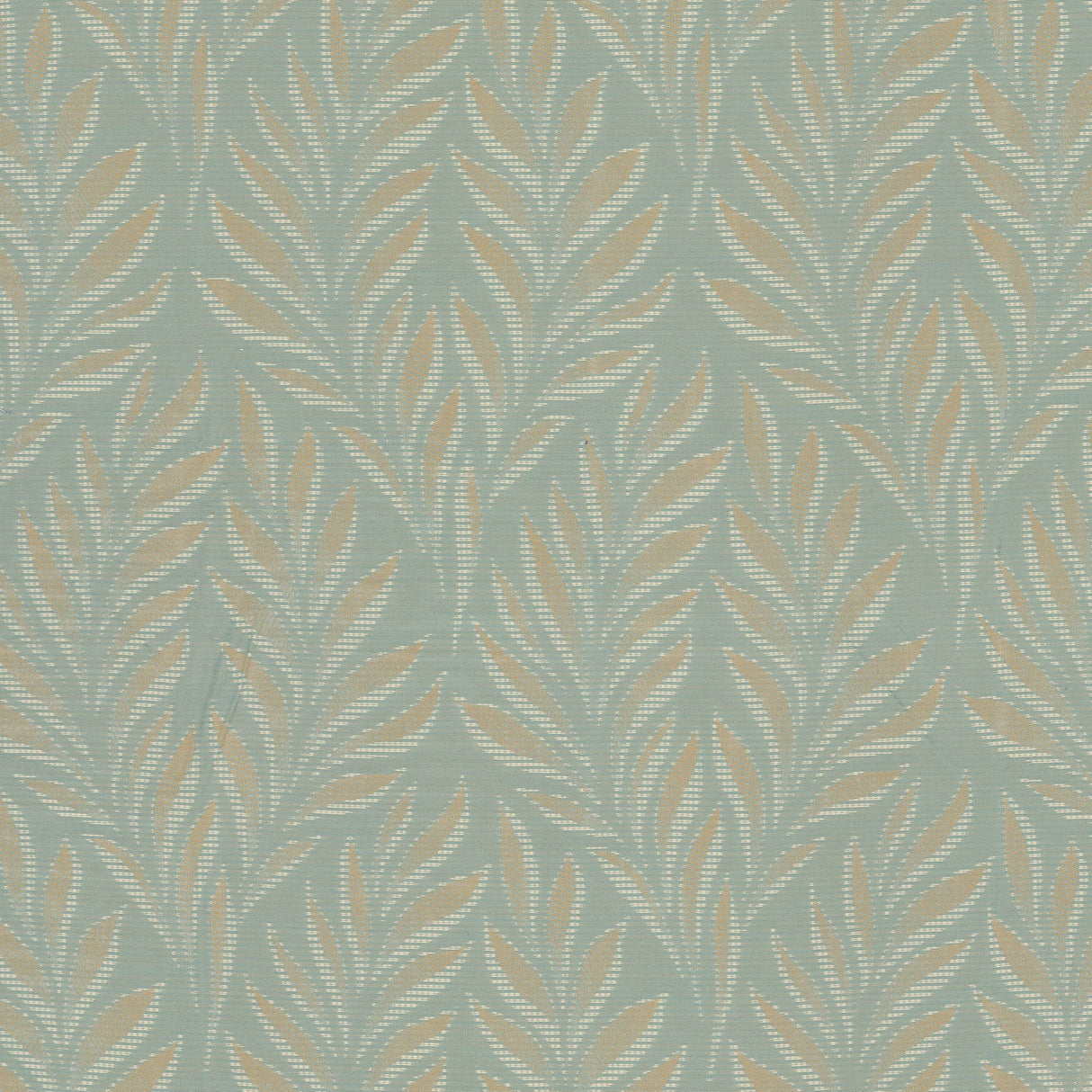 STOUT RANG-1 RANGOON 1 AQUA Fabric - Eades Wallpaper & Fabric