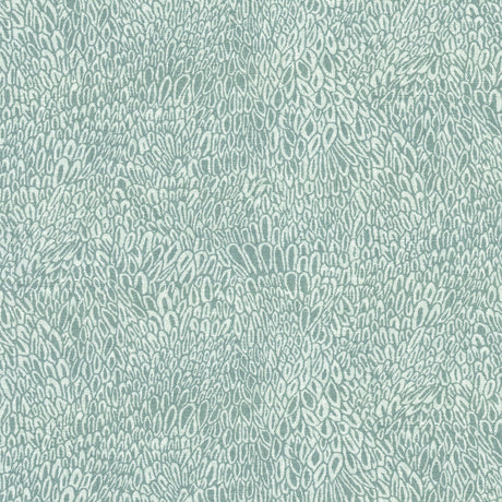 STOUT RAYM-2 RAYMOND 2 AQUA Fabric - Eades Wallpaper & Fabric