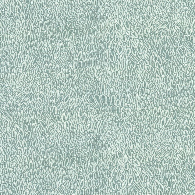 STOUT RAYM-2 RAYMOND 2 AQUA Fabric - Eades Wallpaper & Fabric