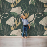 Galerie Day Dreamers Safari Green Mural RB248
