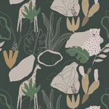 Galerie Day Dreamers Safari Green Mural RB248