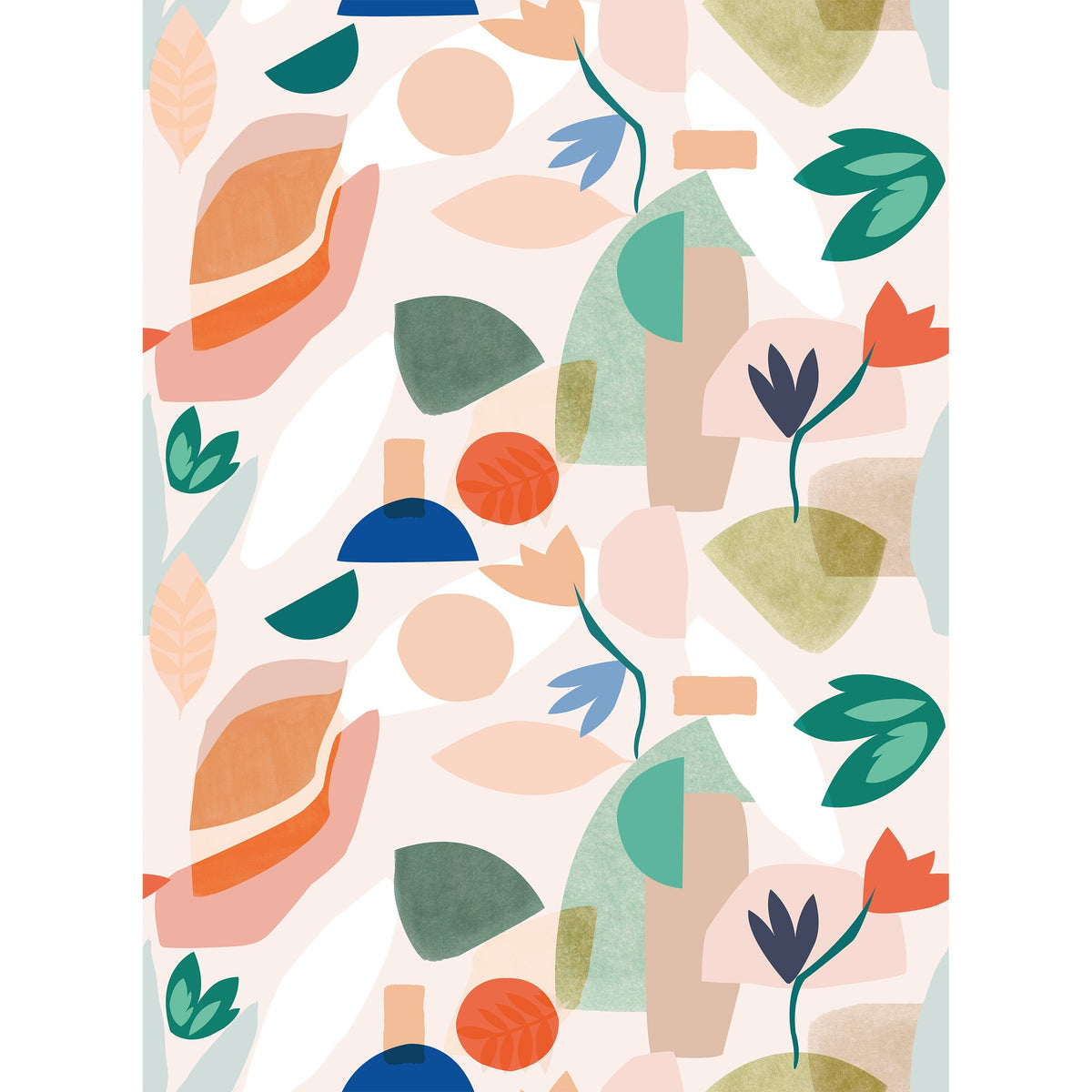 Galerie Day Dreamers Pieces Multi-colored Mural RB254