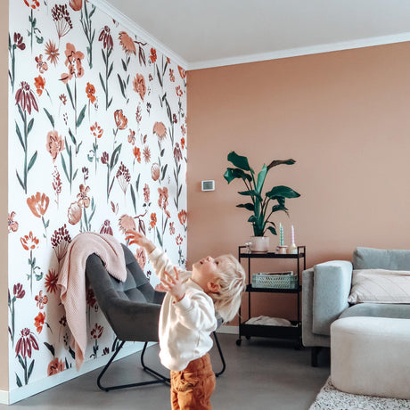 Galerie Day Dreamers Ray of Flower Pink Mural RB266
