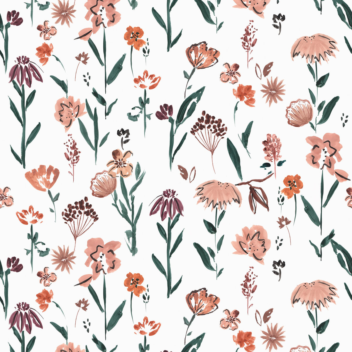 Galerie Day Dreamers Ray of Flower Pink Mural RB266