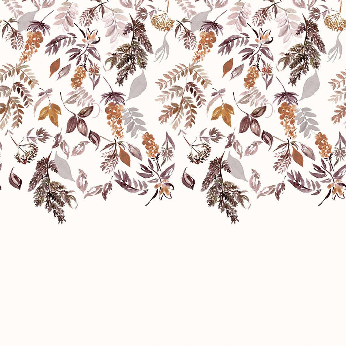 Galerie Day Dreamers Floral Brown Mural RB278