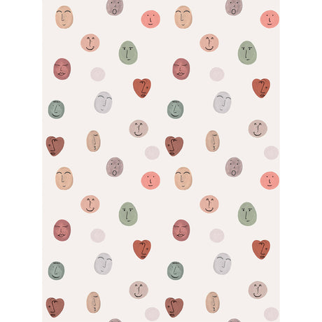 Galerie Day Dreamers Smileys Multi-colored Mural RB307