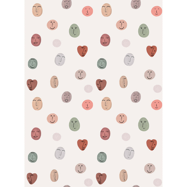 Galerie Day Dreamers Smileys Multi-colored Mural RB307