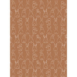 Galerie Day Dreamers Bunnies Brown Mural RB312