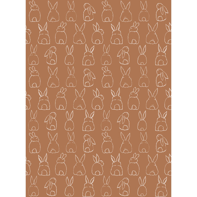 Galerie Day Dreamers Bunnies Brown Mural RB312