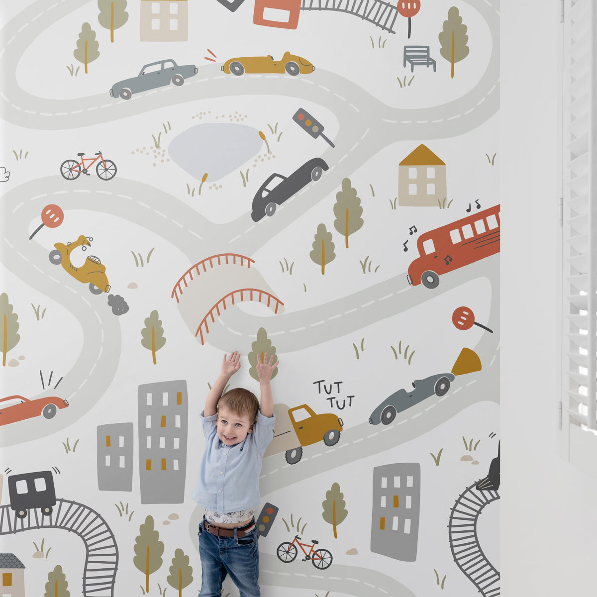 Galerie Day Dreamers Kids Multi-colored Mural RB383