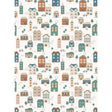 Galerie Day Dreamers Wood plain Multi-colored Mural RB393