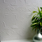 Brewster RD0655 Seymour Paintable Supaglypta Wallpaper