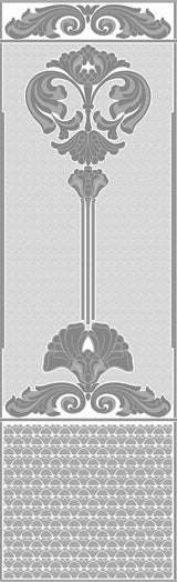 Brewster RD06671 Baroque Paintable Dado