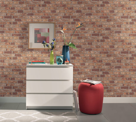 Brewster RD409 Abbey Road Black Natural Wallpaper