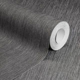 Brewster RD465 Hera Black Shadow Textured Wallpaper