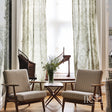 Schumacher RF210CS01 OTTOMAN CRESCENTS in ORIGINAL Fabric - 