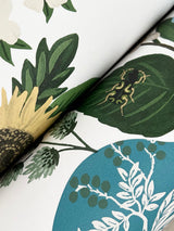 Rifle Paper Co. RF7401 Flower Studies Blue Wallpaper
