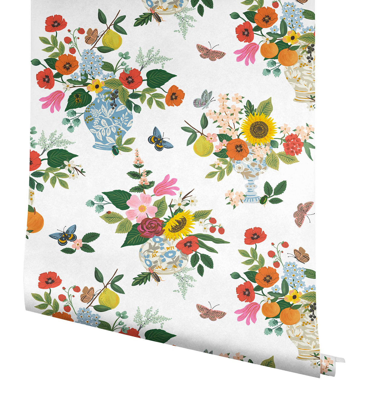 Rifle Paper Co. RF7402 Flower Studies Bright Wallpaper