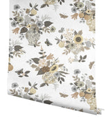 Rifle Paper Co. RF7403 Flower Studies Linen Wallpaper