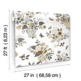 Rifle Paper Co. RF7403 Flower Studies Linen Wallpaper