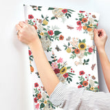 Rifle Paper Co. RF7404 Flower Studies Rose Wallpaper