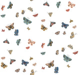 Rifle Paper Co. RF7411 Butterfly House White Wallpaper