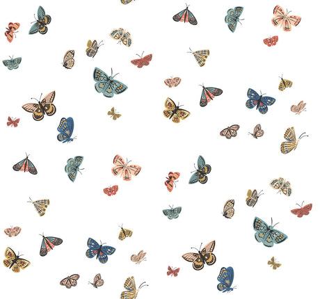 Rifle Paper Co. RF7411 Butterfly House Wallpaper - Eade's Wallpaper