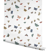 Rifle Paper Co. RF7411 Butterfly House White Wallpaper