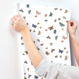 Rifle Paper Co. RF7411 Butterfly House White Wallpaper
