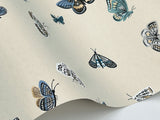 Rifle Paper Co. RF7412 Butterfly House Linen Wallpaper