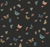 Rifle Paper Co. RF7413 Butterfly House Black Wallpaper