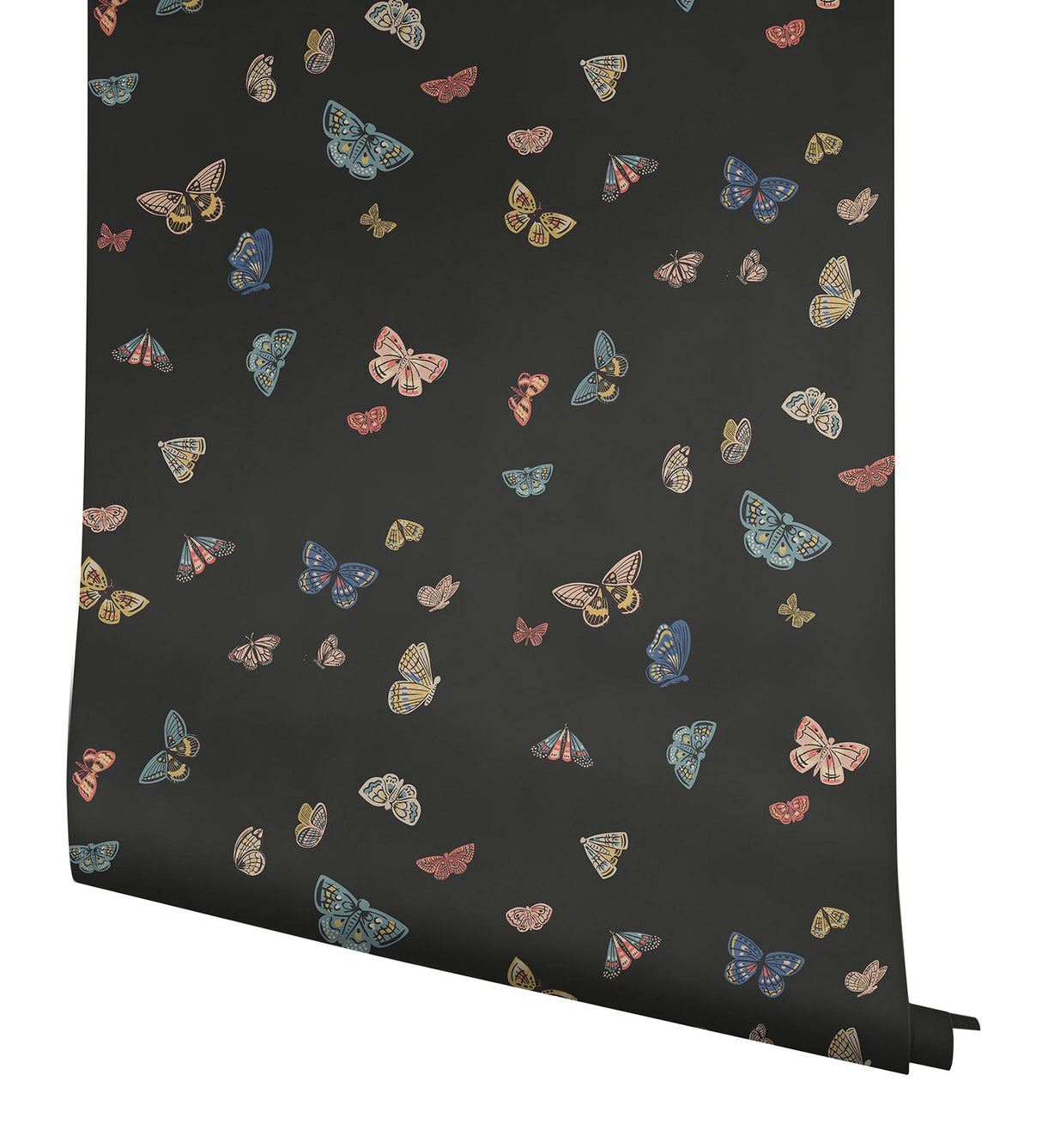 Rifle Paper Co. RF7413 Butterfly House Black Wallpaper
