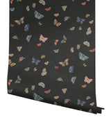 Rifle Paper Co. RF7413 Butterfly House Black Wallpaper